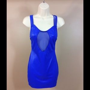 Royal Blue Party Dress  sz. Medium